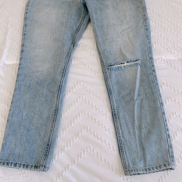 🎄3 for $25🎄 Everlane the Curvy 90s Cheeky Straight Jean Light Wash - Picture 4 of 12